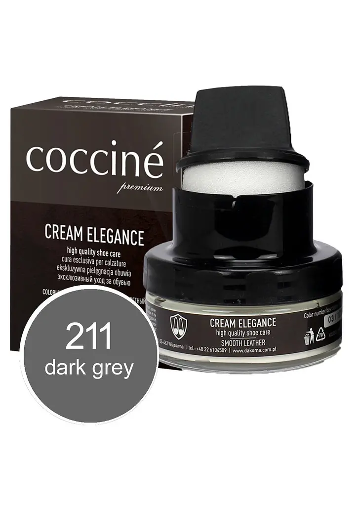 Крем Coccine Elegance для гладкої шкіри, темно-сірий, 50 мл