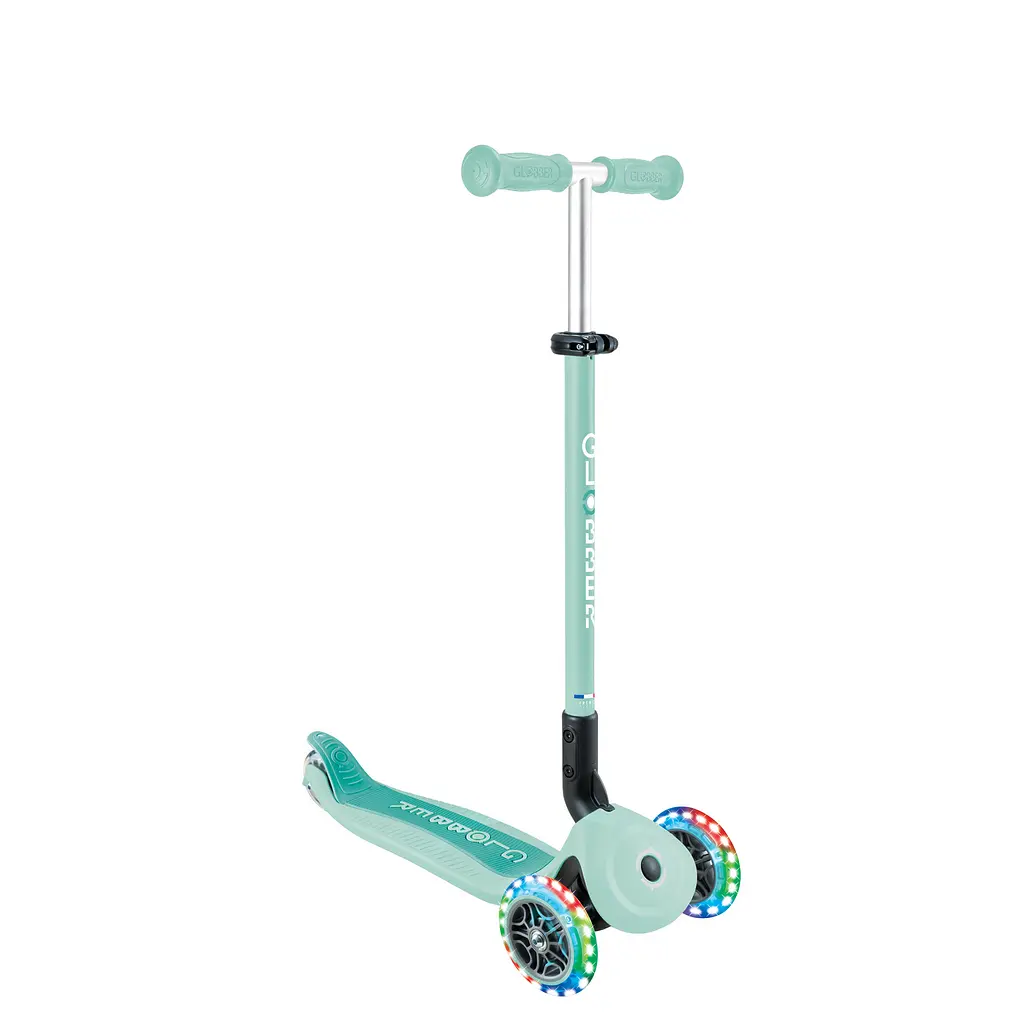 Самокат Globber Go Up Active Lights 360 колеса світяться до 20/50кг від 1 року м'ятний (749-206) - фото 11