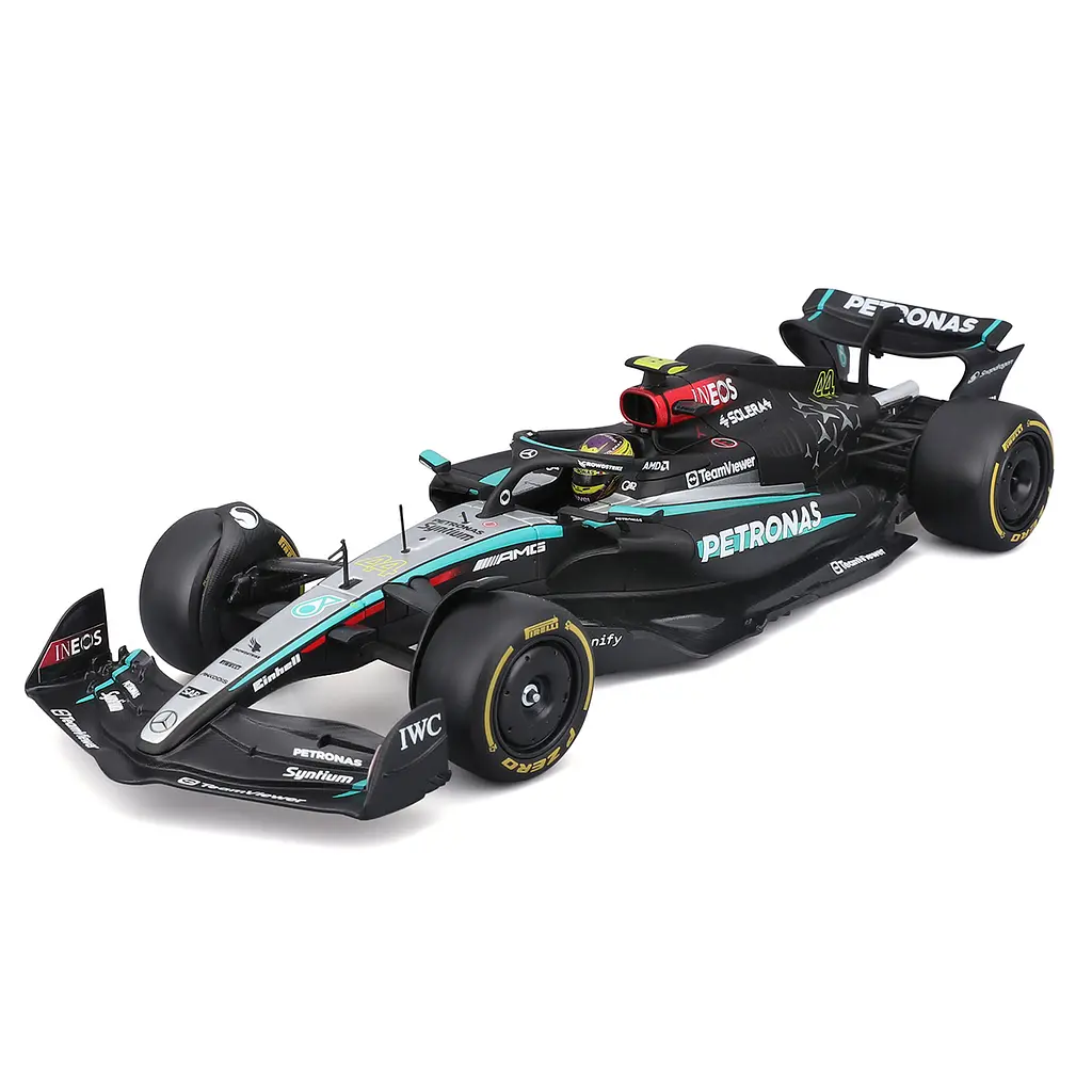 Авто-конструктор Bburago Mercedes-AMG F1 W15 Petronas 2024 (18-28515) - фото 2