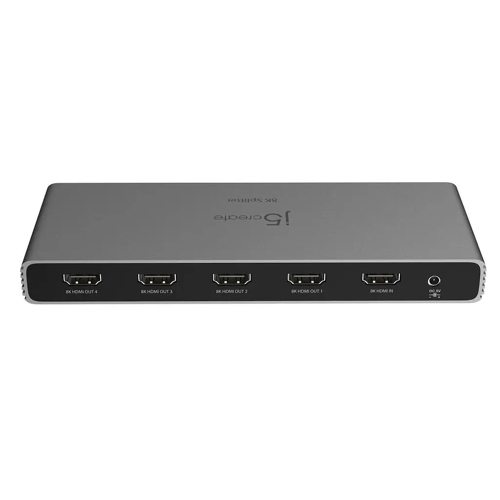 Перехідник j5create HDMI сигналу JDSH814-N, на 4 порти HDMI v. 2.1 (JDSH814-N) - фото 3