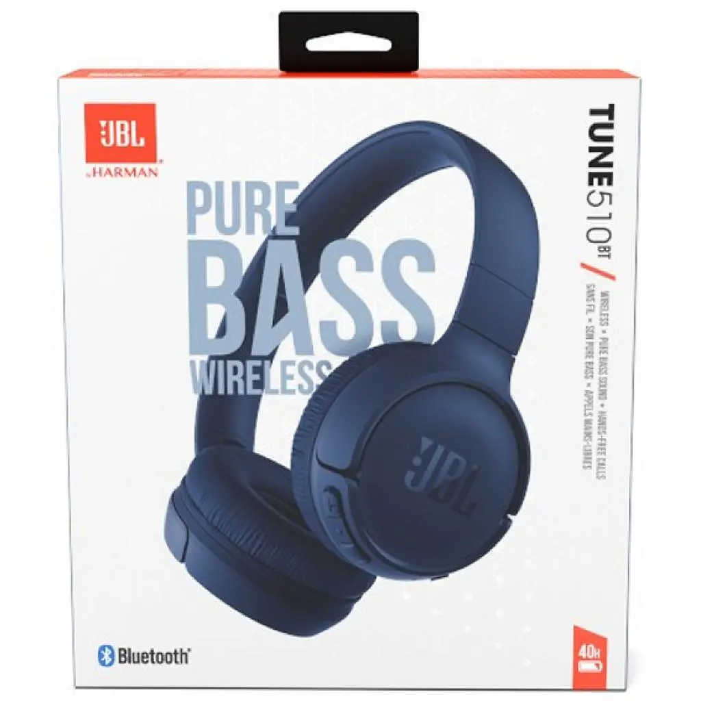 Гарнітура JBL T510BT (JBLT510BTBLUEU) Blue - фото 7