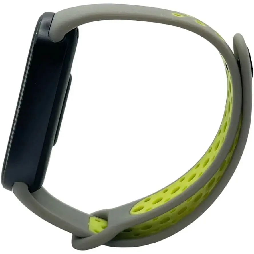 Ремінець Becover Vents Style для Xiaomi Mi Smart Band 9 Gray-Green (711986) - фото 2