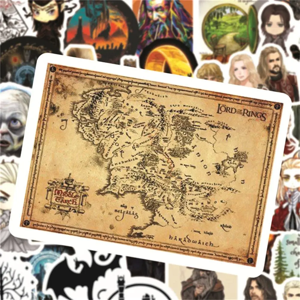 Стікерпак GeekLand Володар кілець 50 штук - фото 6