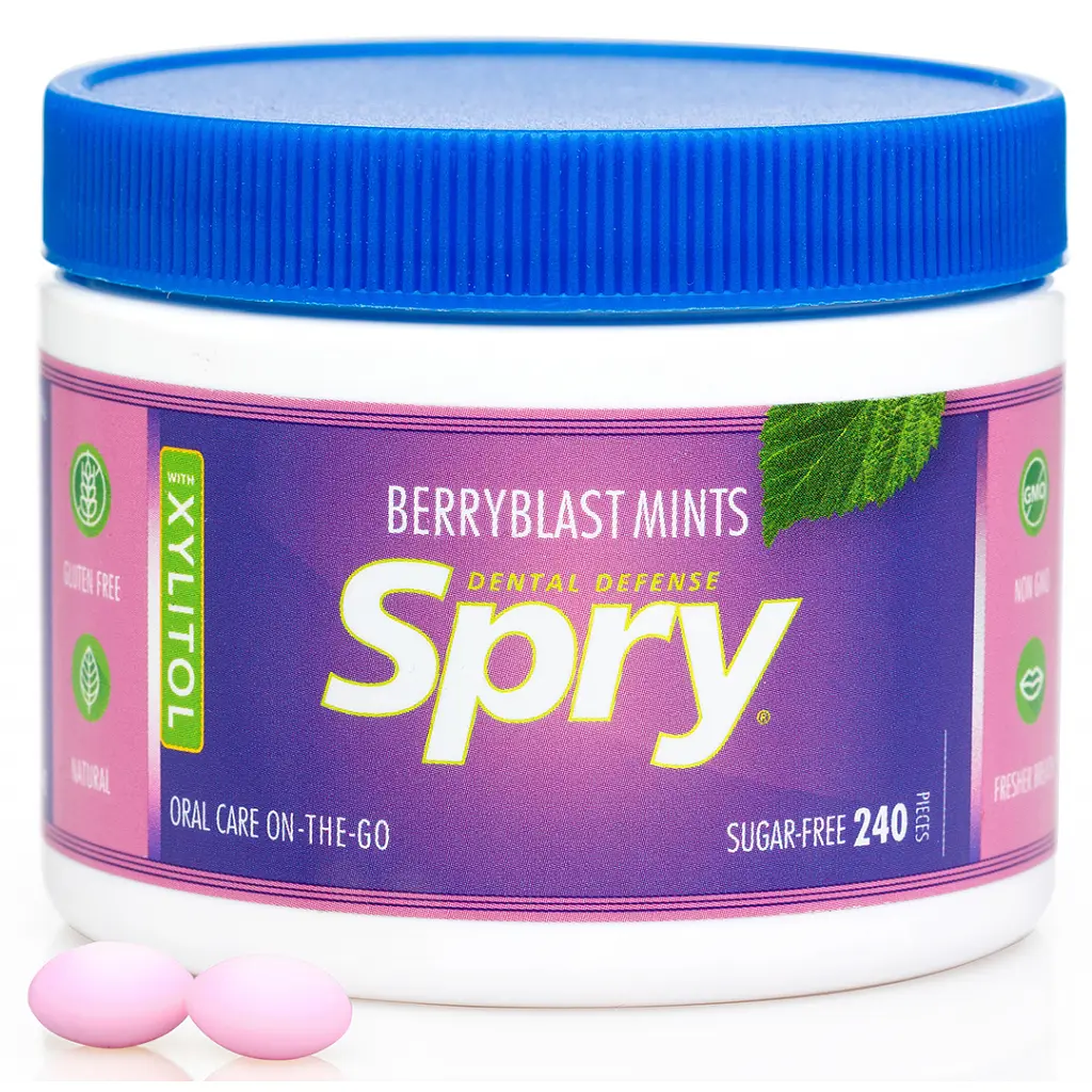 Драже з ксилітом Spry натуральні ягідний вибух 240 шт. (700596000087) - фото 2