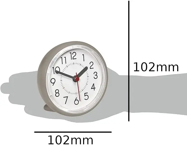 Годинник для ванної кімнати безшумний TFA 60305510 - фото 7