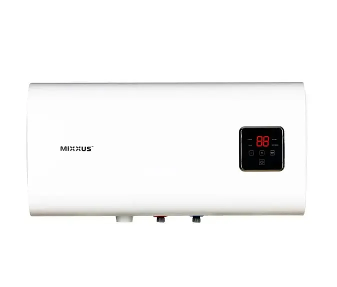 Водонагрівач Mixxus EWH-14050 CUBE WET(Н) 50 л, 2,0 кВт, "мокрий" ТЕН, горизонтальний, квадратний, білий (WH0614)