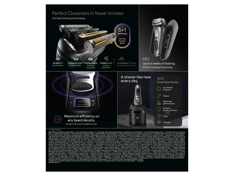 Електробритва для голови Braun Series 9 Pro+ 9675cc - фото 5