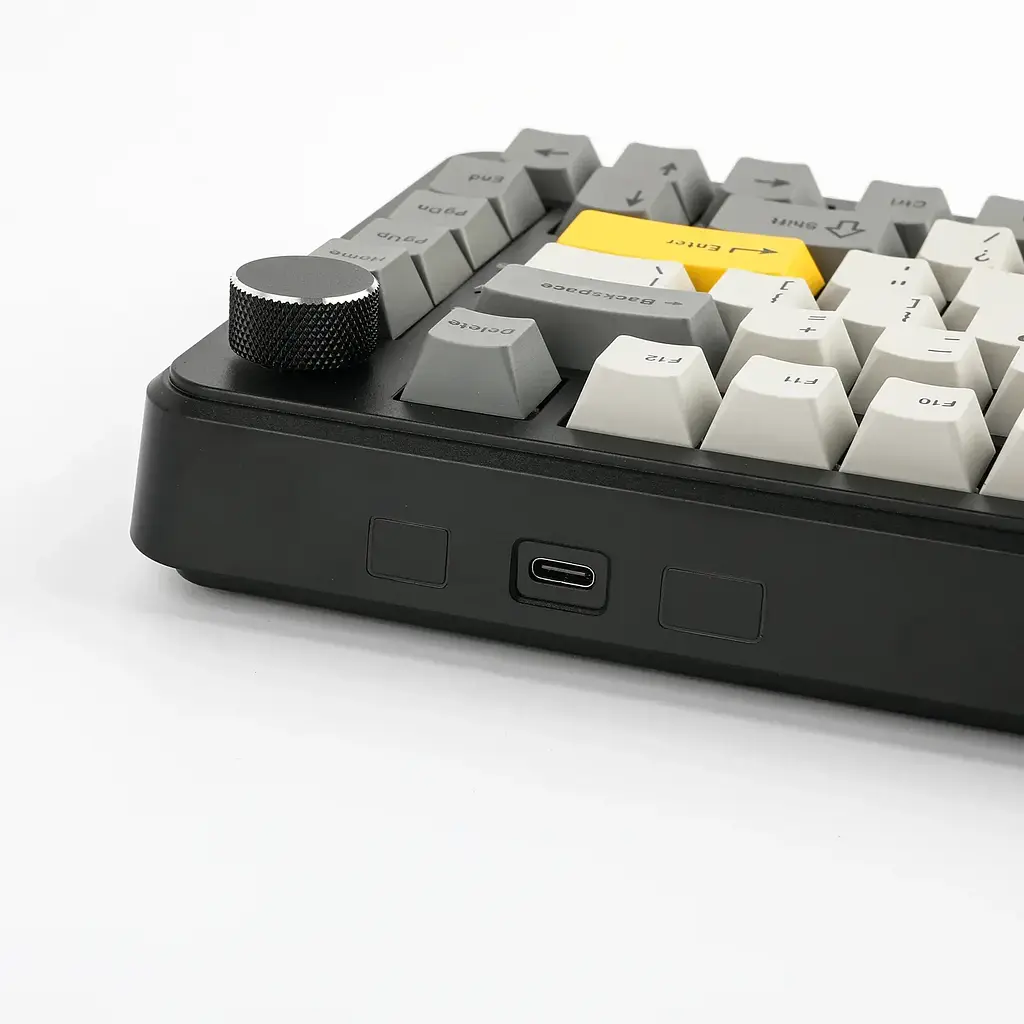 Ігрова магнітна клавіатура AJAZZ AK820 Max / Дротове підключення / Magnetic Yellow Switch, Темно-сірий - фото 9