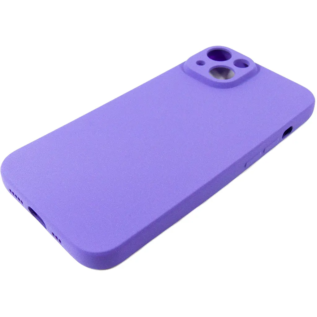 Чехол для мобильного телефона Dengos Carbon iPhone 14 purple (DG-TPU-CRBN-157) - фото 2