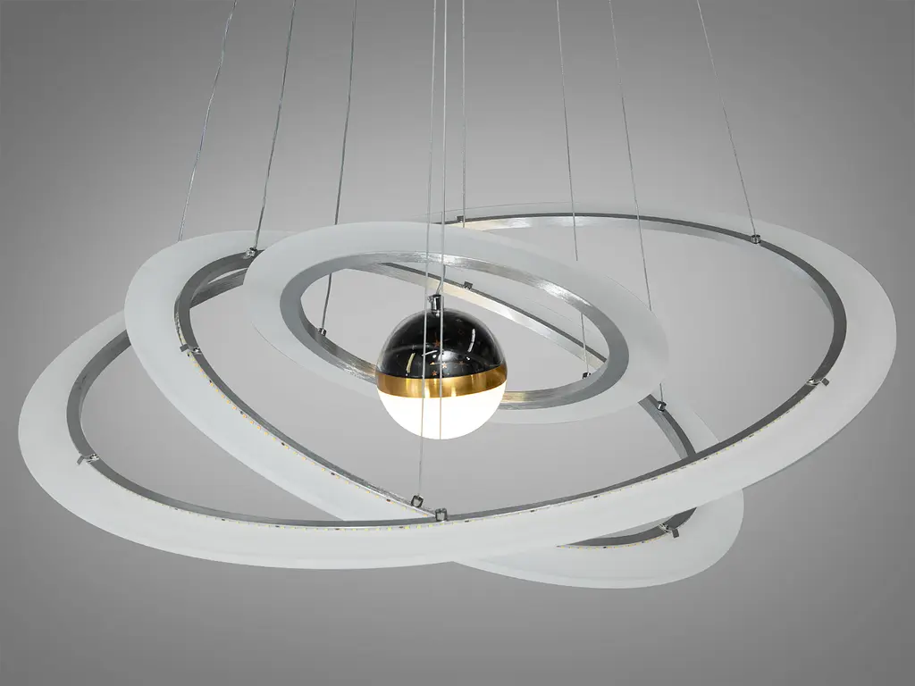 Современная светодиодная люстра с диммером, 140W - фото 4