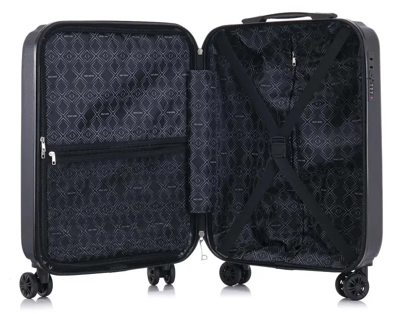 Чемодан Semi Line 20" (S) Black (T5854-1) (DAS303038) - фото 4