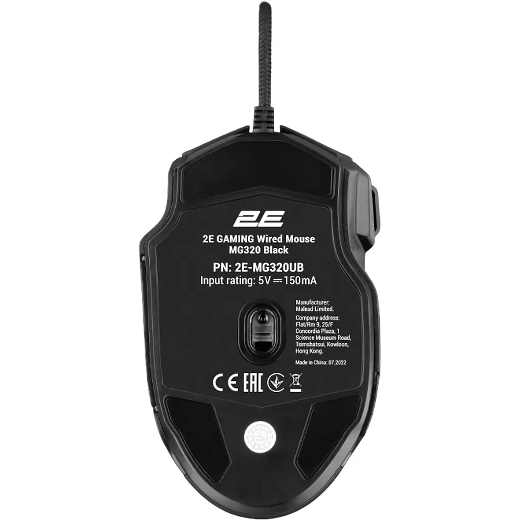 Мышь 2E Gaming MG320 Black [2E-MG320UB] [109062] - фото 2