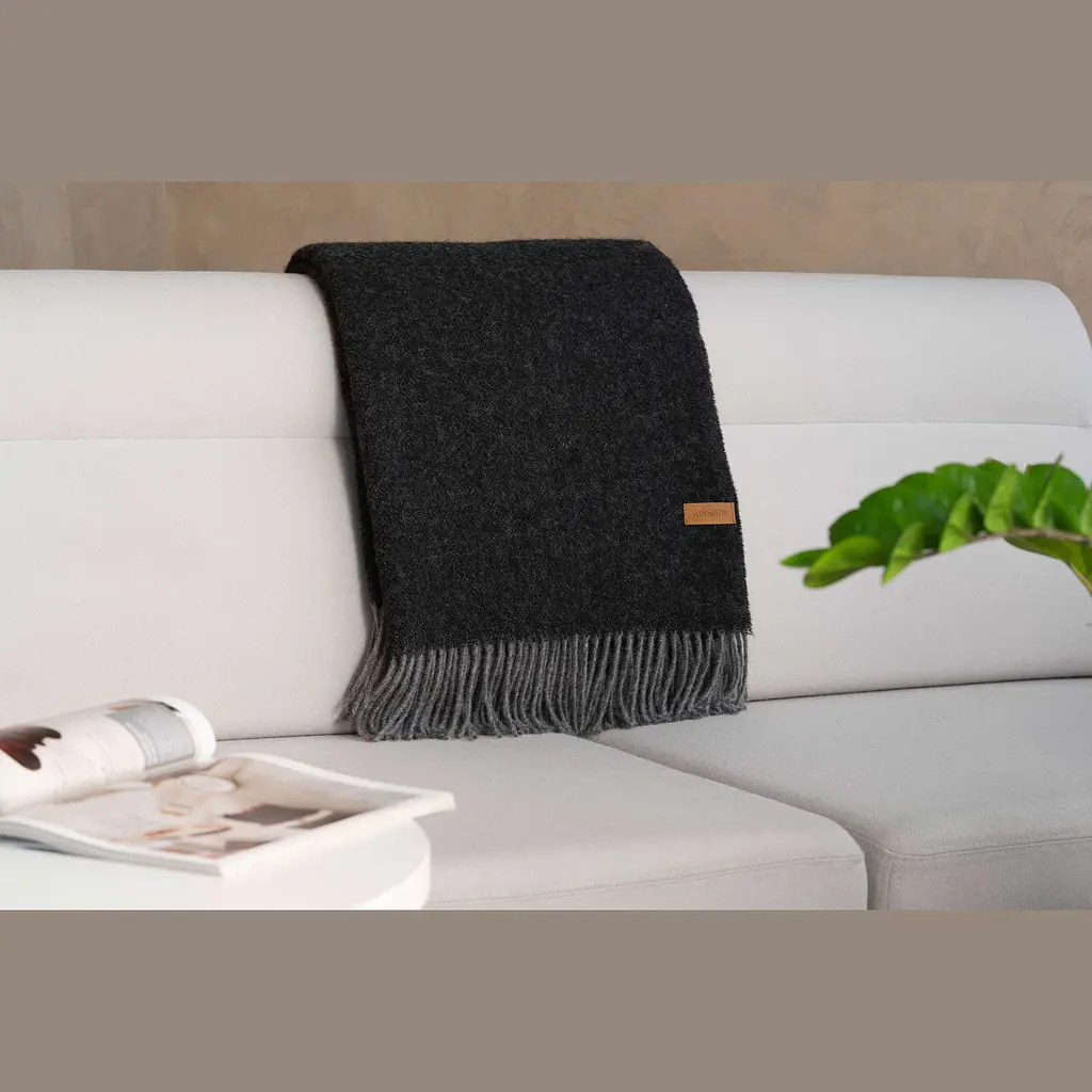 Плед Ardesto Leonardo Doubleface, 200x140 см, серый (ART0403LD) - фото 5