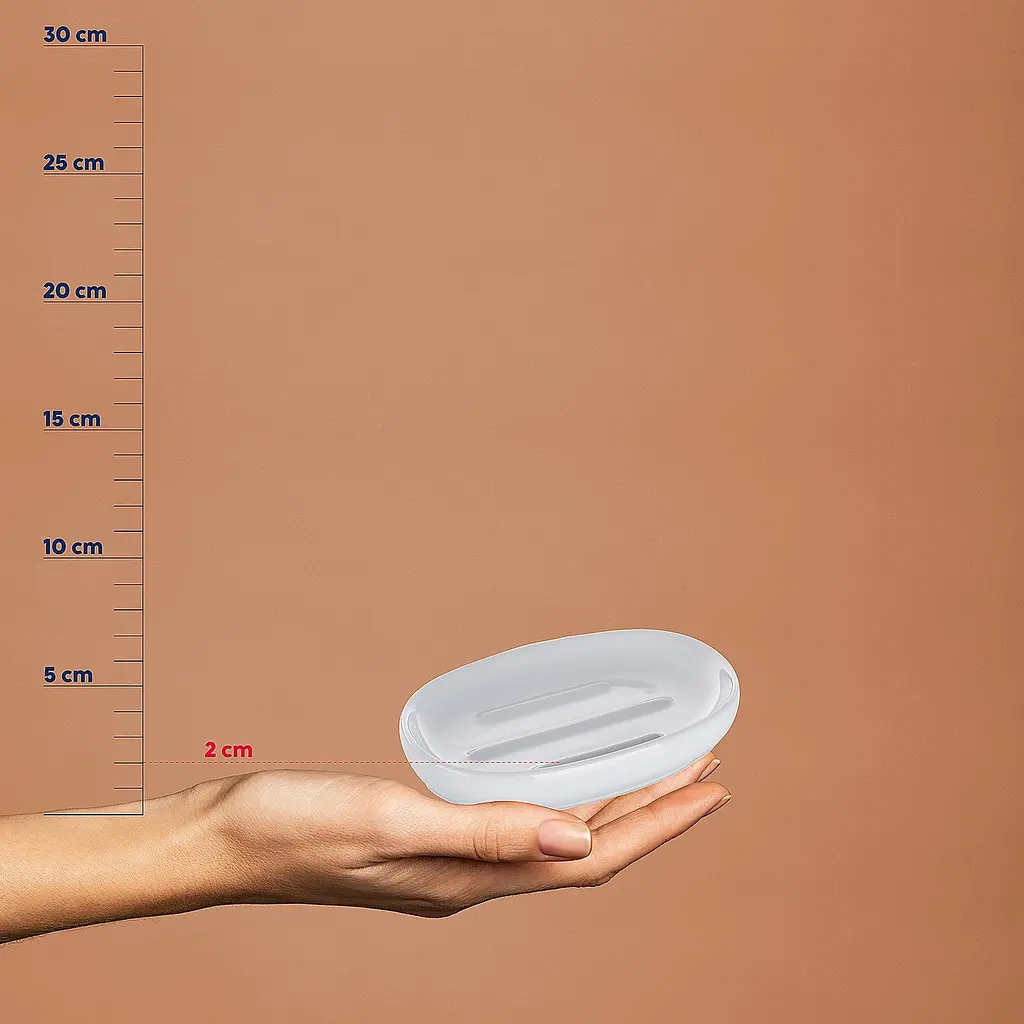 Мильниця Kela Isabella 13.5х8.5х2 см зелене листя (22005) - фото 3