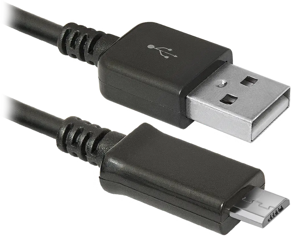 Кабель USB AM-micro BM, 1.0м, черный, USB08-03H Defender - фото 2