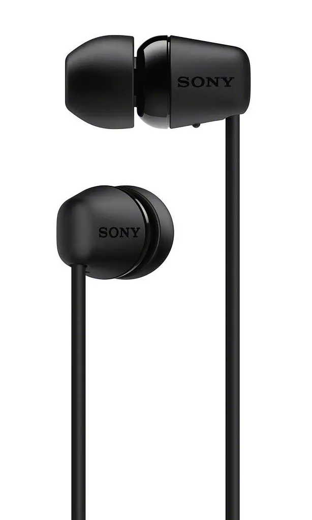 Навушники бездротові Sony WI-C200 Black - фото 2