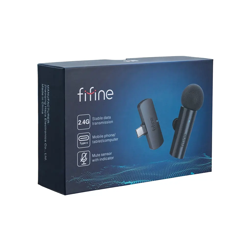 Мікрофон Fifine M6 Wireless Black (M6) - фото 12