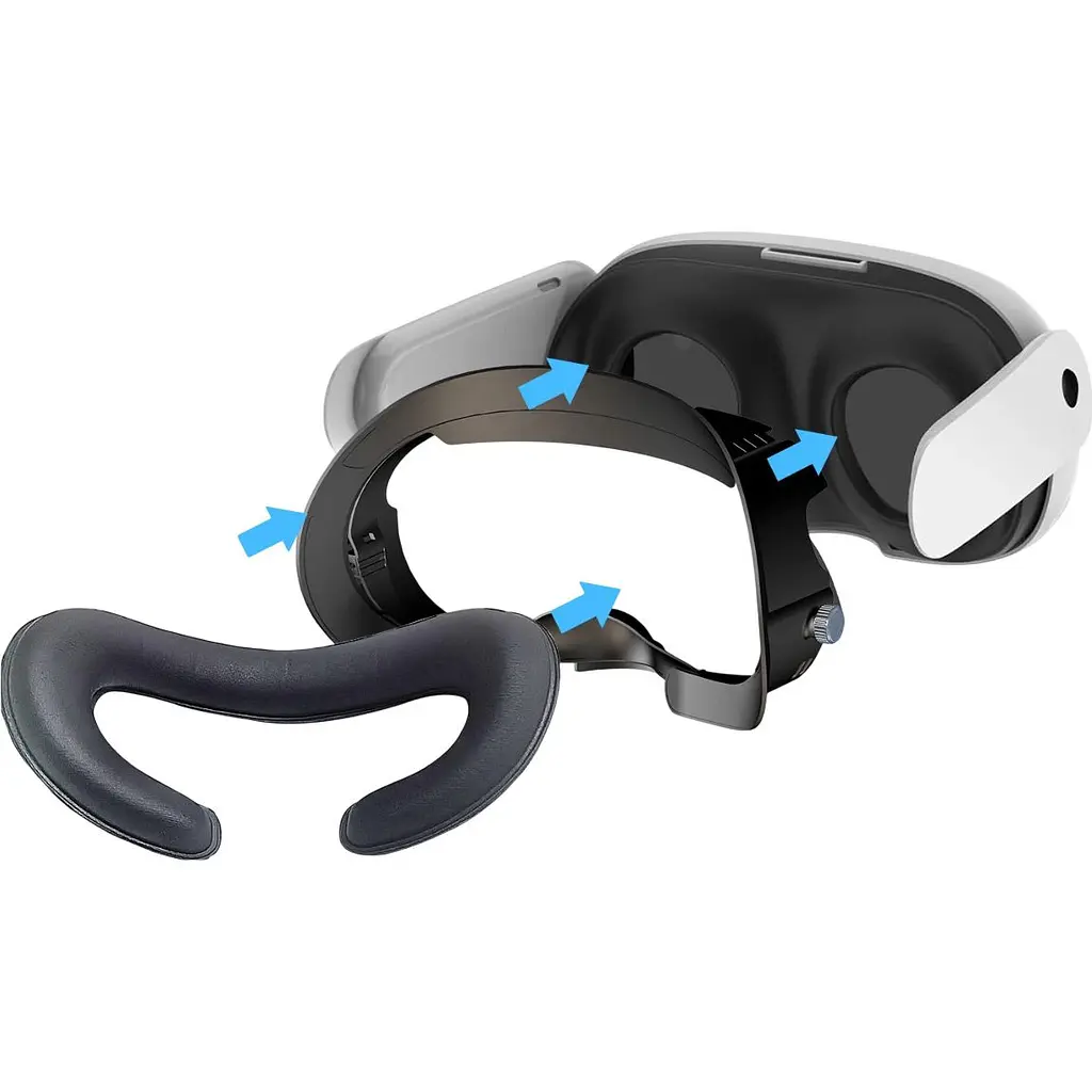 Маска VRKOOBI Adjustable Face Replacement для Meta Quest 3 Black [141633] - фото 2