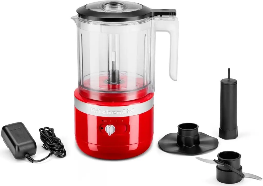 Кухонний комбайн KitchenAid Cordless 5KFCB519 Empire Red [5KFCB519EER] [80434] - фото 5