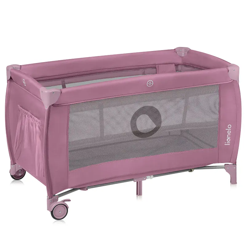 Манеж-кровать Lionelo Stefi Plus Pink Magnolia (LO-STEFI PLUS PINK MAGNOLIA) - фото 3