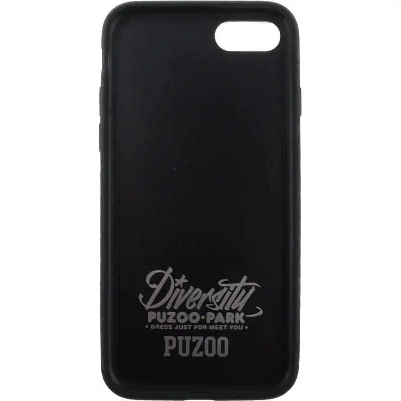 Чехол-накладка PUZOO TPU+TPU with stitchwork craft Star show iPhone 7/8/SE 2020 Black Hellboy - фото 6