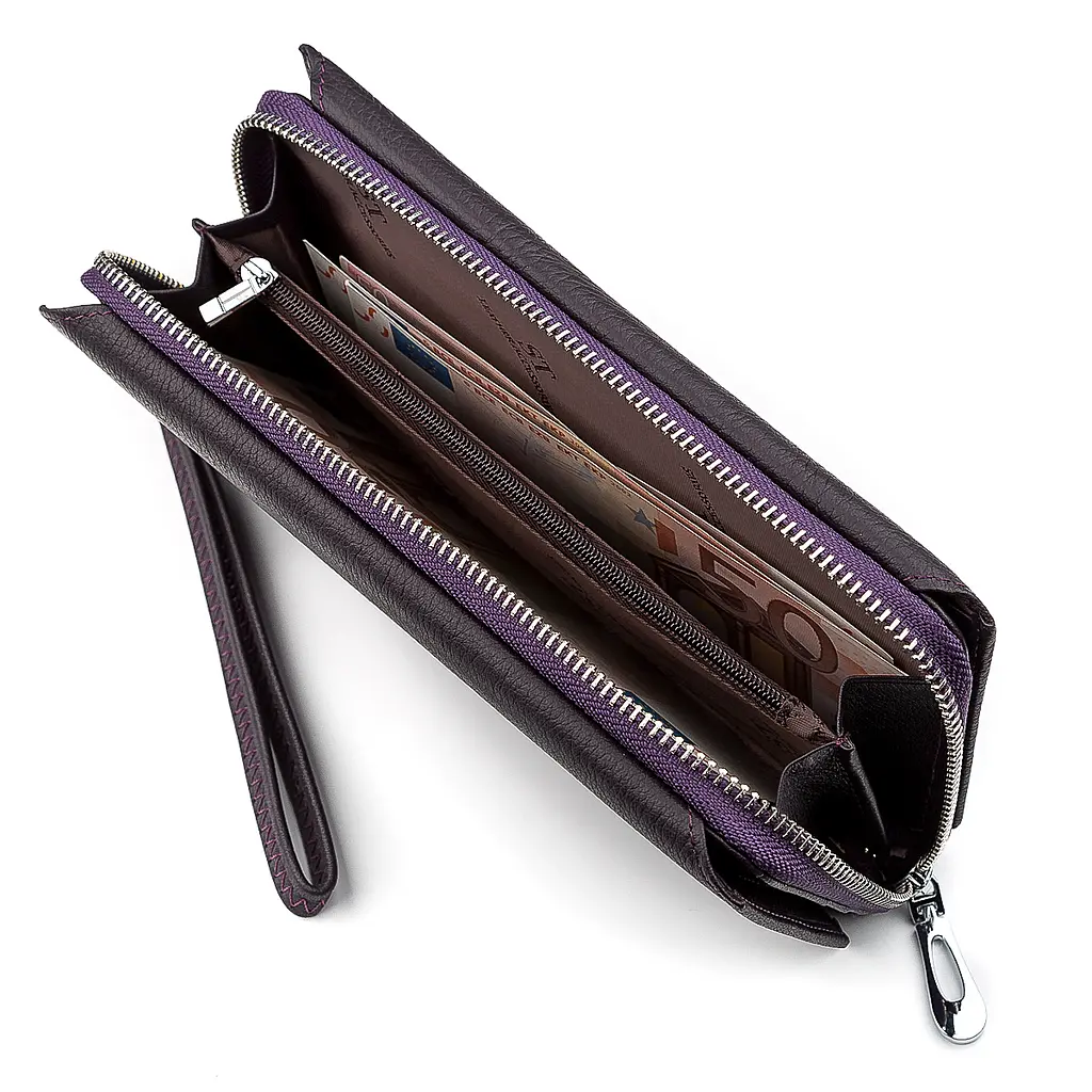 Жіночий шкіряний гаманець (SТ228) ST Leather 10.5х20х3.5 см acs0015529 - фото 5