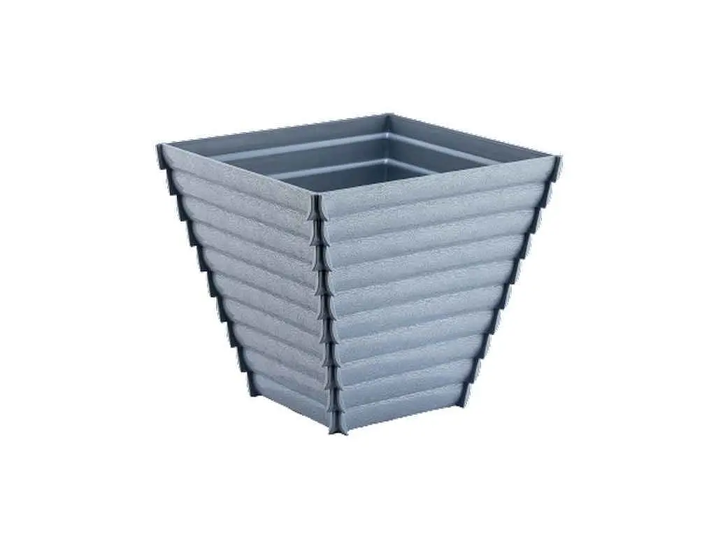 Горщик для квітів ALYA PLASTIK WOODEN (мікс)