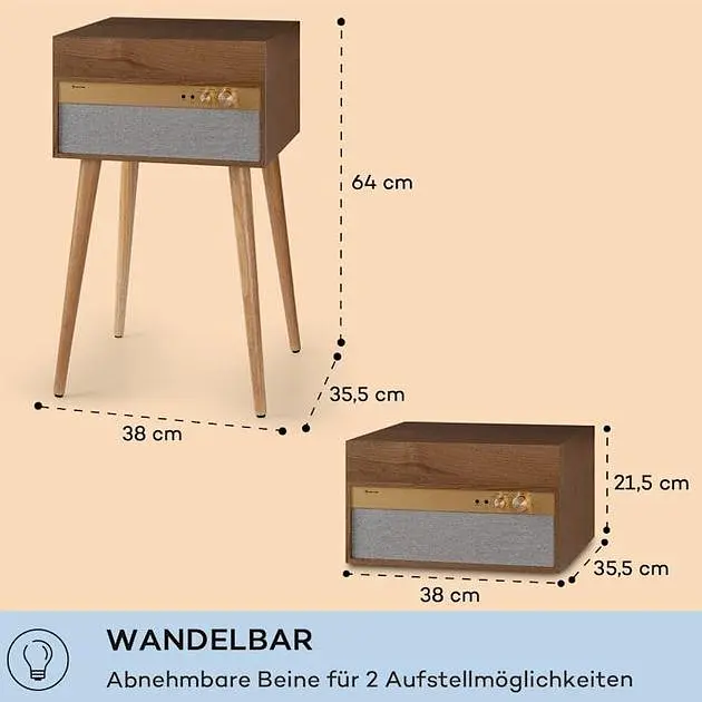 Проигрыватель винила Auna Berklee TT Case (10040462) - фото 6