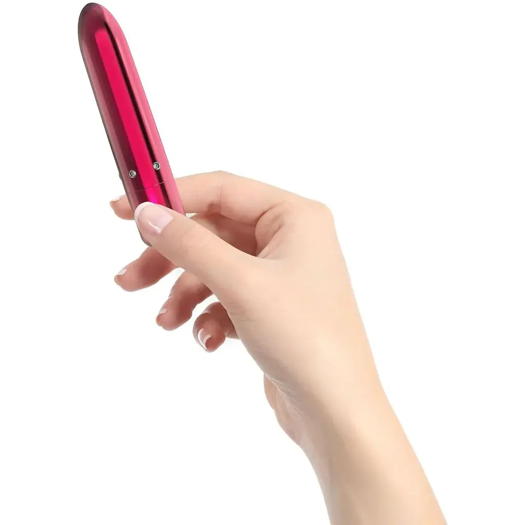 Віброкуля PowerBullet - Pretty Point Rechargeable Bullet Pink - фото 3