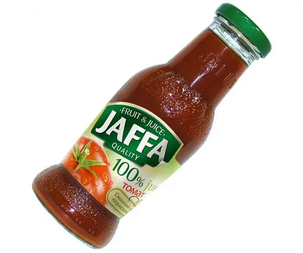 Jaffa Tomato, 0,25 л, Сік Томатний Джаффа, з сіллю, скло - фото 2