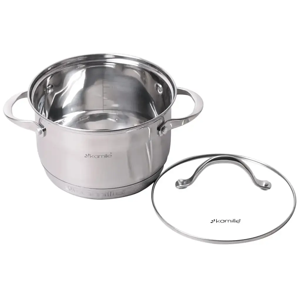 Каструля Kamille KM-4724S 6,5л - фото 4