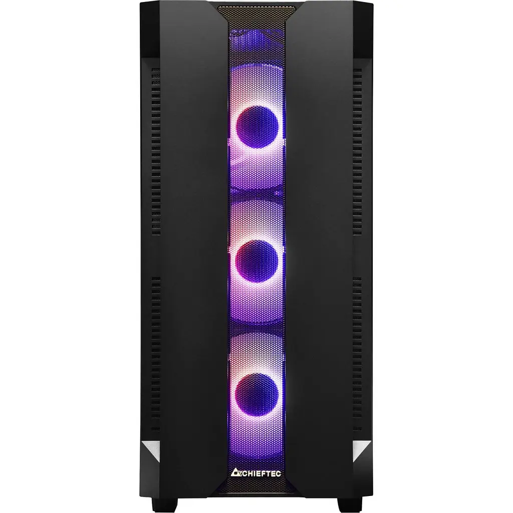 Корпус Chieftec Gaming Hunter Tempered Glass Edition (GS-01B-OP) [134604] - фото 3