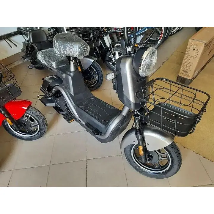 Электроскутер Двухместный Crosser CR2 (800W, 60V, 24ah графеновый АБК) Серый - фото 7