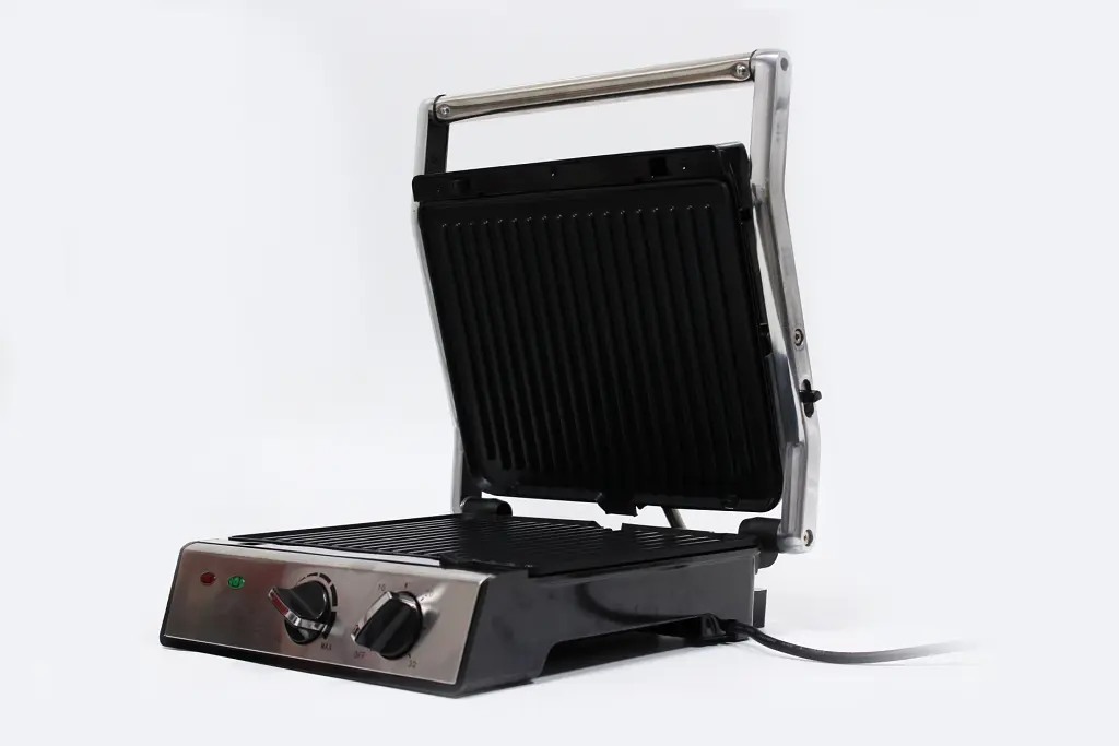 Прижимной контактный домашний электрический гриль Crownberg Cb-1041 2000W - фото 5