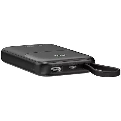 Батарея універсальна Canyon 10000mAh OnPower 101 PD/22.5W built-in cable Black (CNS-CPB101BK) - фото 5