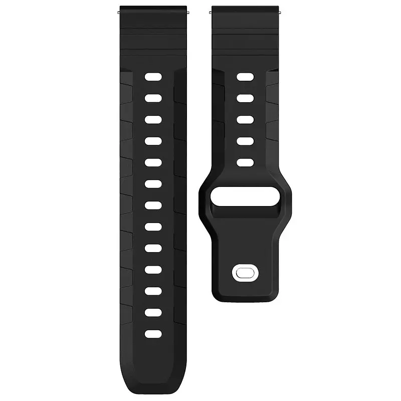Ремінець Defense 20mm Smart Watch Samsung Galaxy Watch/Amazfit/Huawei Black (00000077069_1) - фото 4