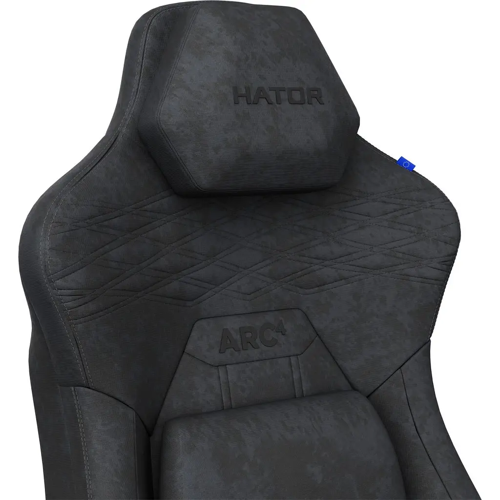 Геймерське крісло Hator Arc 4 XXL Velour Black (HTC4440XXL) [170575] - фото 8