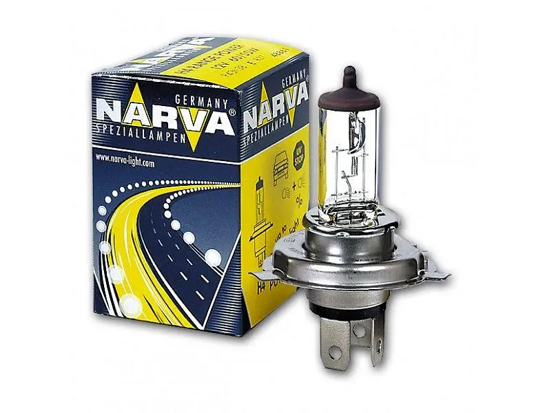 Автолампа галогенна Narva Standart / H4 / 60/55W / 12V / P45 1 шт (48884)