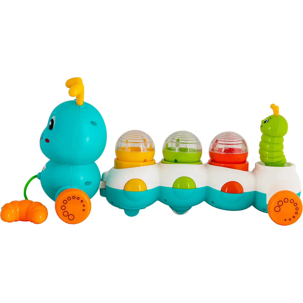 Іграшка музична Baby Team Повзунчик (8659_блакитний) - фото 2