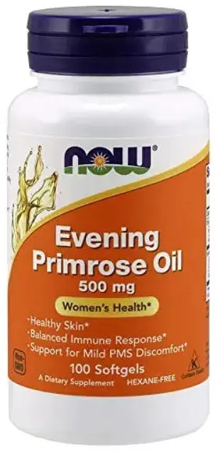 Олія вечірньої примули Now Foods Evening Primrose Oil 500 мг 100 капс
