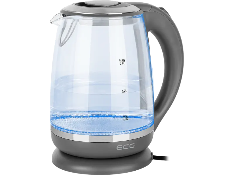 Електрочайник ECG RK 2020 Grey Glass
