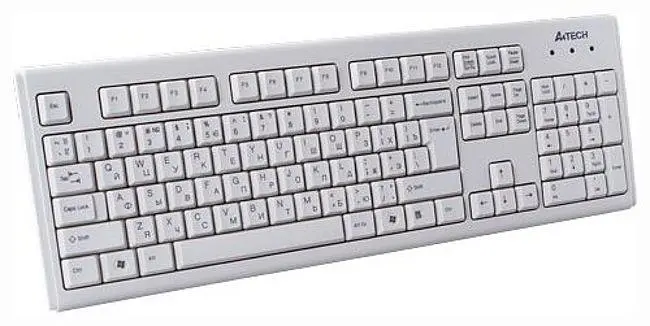 Клавіатура A4Tech KM-720-WHITE-US - фото 2