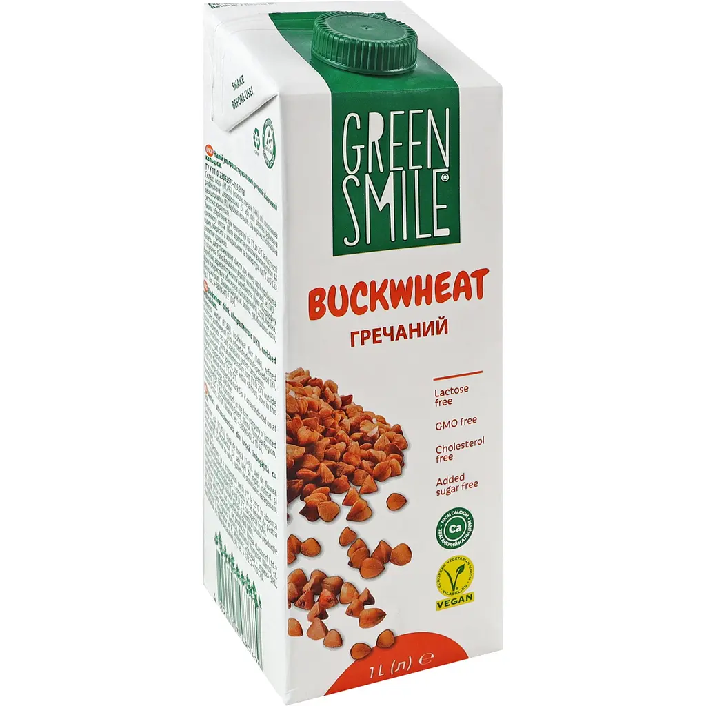 Напій гречаний Green Smile Buckwheat ультрапастеризований 2.5% 1 л - фото 3
