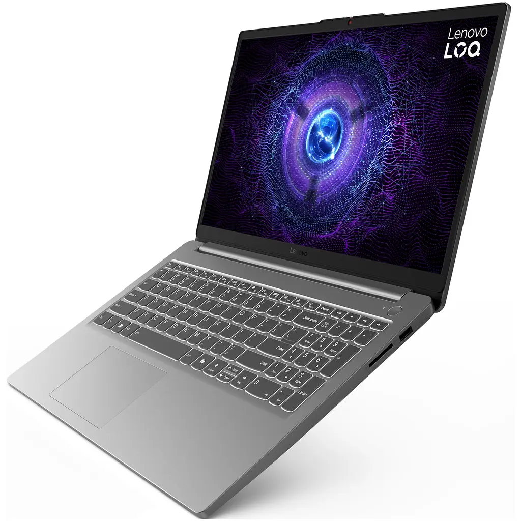 Ноутбук Ігровий Lenovo LOQ 15IAX9E i5-12450HX la 44GHz, IPS, 16GB DDR5, 1TB, RTX 2050 4GB, Без ОС - фото 5