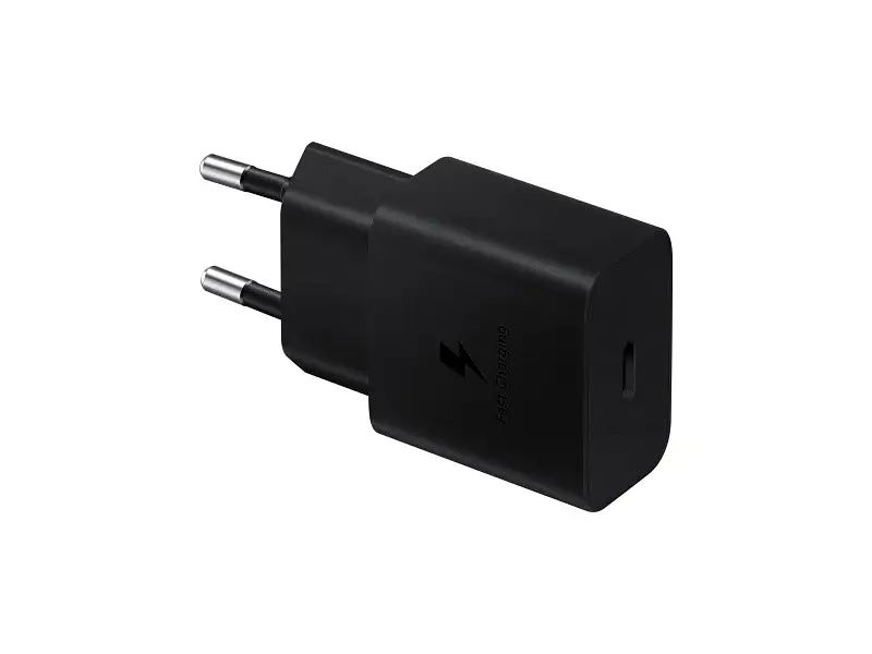 Мережевий зарядний пристрій Samsung 15 W PD Black (EP-T1510NBEGEU) - фото 2