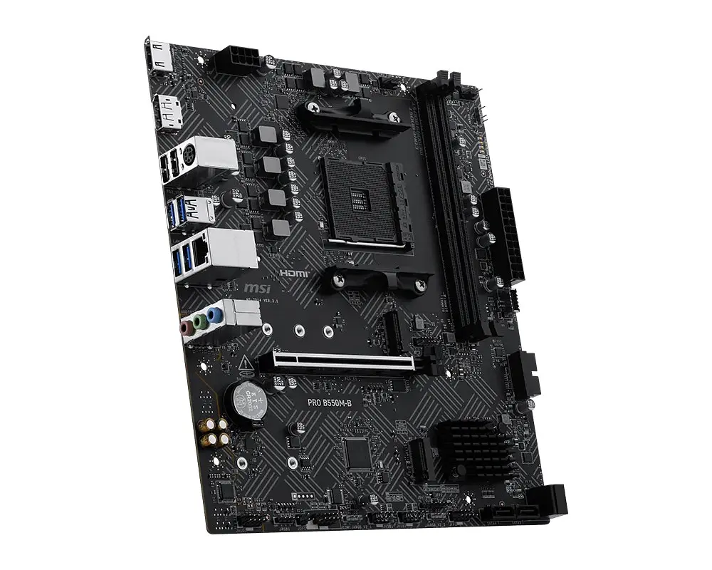 Материнська плата MSI Pro B550M-B Socket AM4 - фото 2