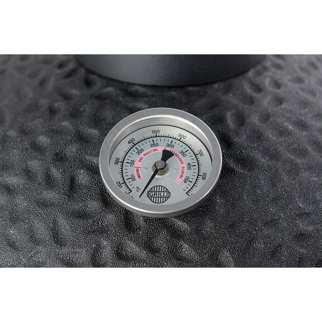 Керамический угольный гриль Grilli Kamado S 5 в 1 с системой BBQ Block Fire (733777) - фото 4