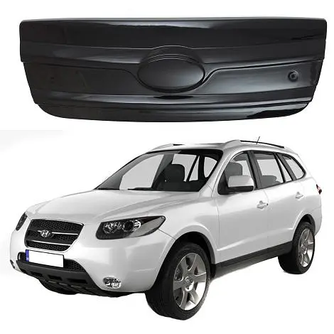 Зимова накладка для Hyundai Santa Fe 2006-2012 Грати Глянець FLY