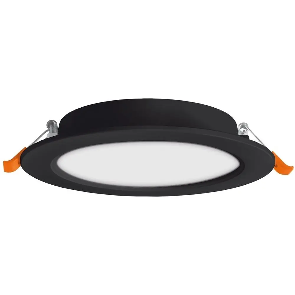 Вбудований світильник Videx LED Back круглий 15W 5000K Black (VL-DLBR-155B) - фото 2
