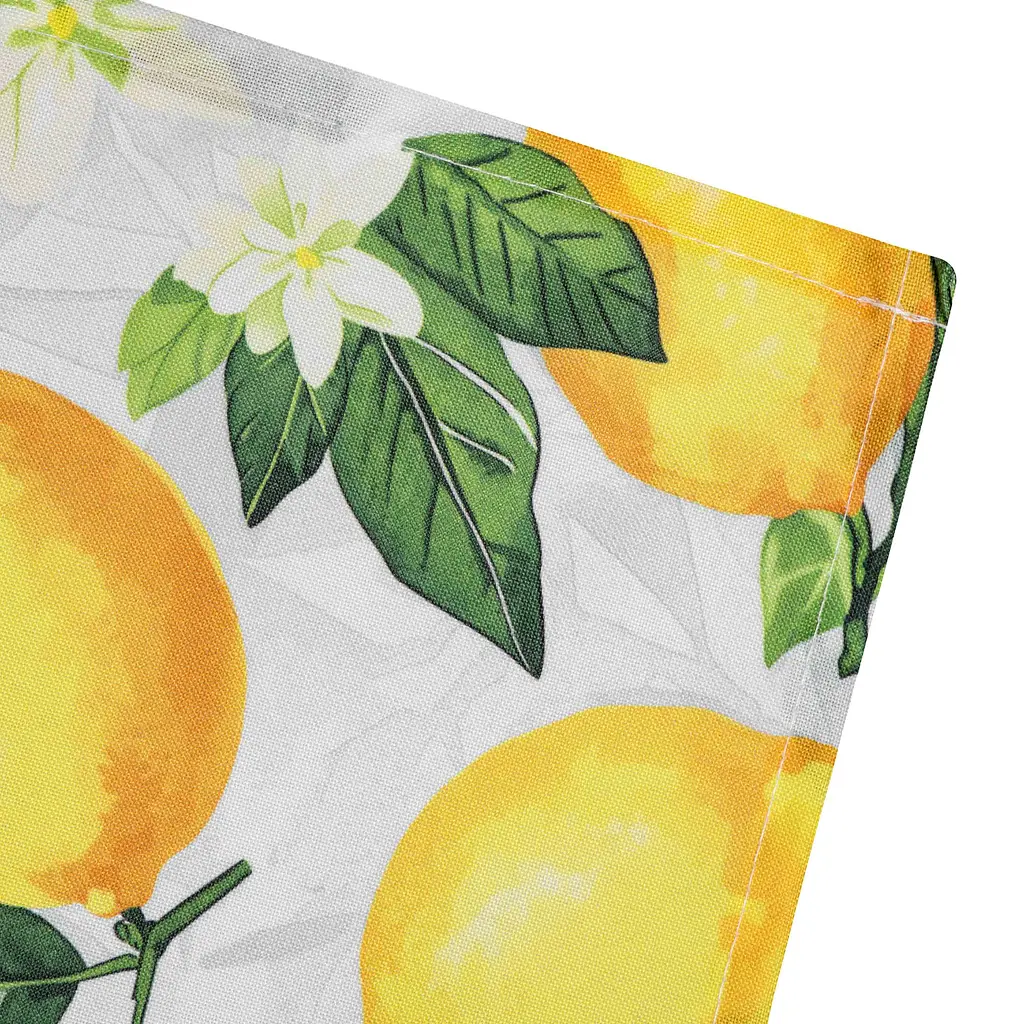 Скатертина Ardesto Sicilian lemons 120х140см, 100% поліестер, зелений (ART07LM) - фото 4